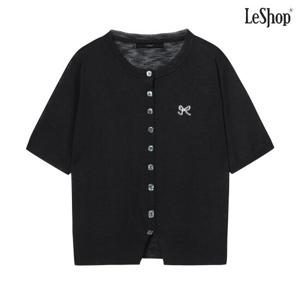 [르샵]리본 자수 포인트 비스코스 가디건 (DP2CK017A)