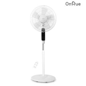 온휴 스탠드형 리모컨 선풍기 OHF-R16WH 타이머기능 수면풍/자연풍 3단풍량 40cm날개 좌우회전기능
