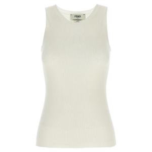 펜디 반팔 티셔츠 FZXD56 AUI4F08QQ White