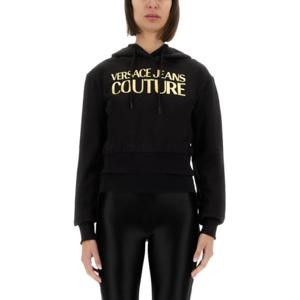베르사체 후드 티셔츠 78HAIT01 CF01TG89 BLACK