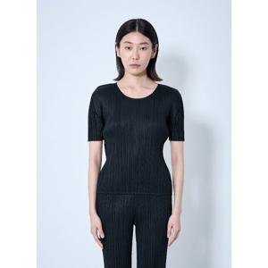 이세이미야케 플리츠플리즈 플리츠 티셔츠 PP56JK103 15 블랙