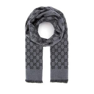 구찌 머플러 스카프 3912464G200 1160 ANTHRACITE BLACK