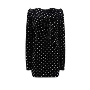 Balmain 라지 보우 디테일 미니 드레스 BF0R9081VD93 EAC TP943223907