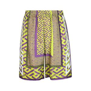 Versace 그레카 패턴 로고 프린트 쇼츠 10047131A03544 5G240MULTI TP943366219
