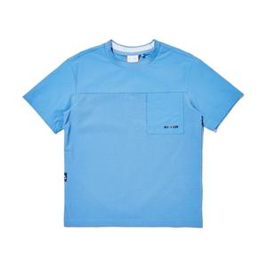 아이더키즈반팔티 BQJ JUM23206B1 ON THE ROCK (온더락) 키즈 UNI 하이브리드 라운드 티셔츠 (L/Blue)