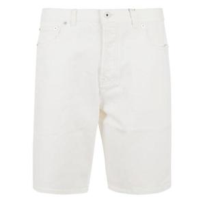 Kenzo 스트레이트 레그 로고 패치 데님 쇼츠 FD55DS3366D2 WB TP934725136