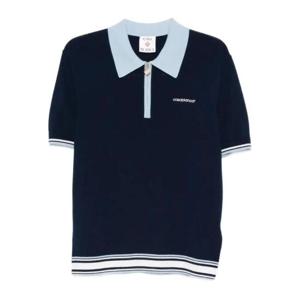 카사블랑카 Tennis zip front polo shirt MPF25KW1002 TP720266263