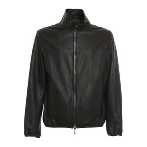 엠포리오 아르마니 가죽 자켓 01R55P01P54999 Black