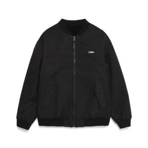 [내셔널지오그래픽 키즈] K224UFJ950 키즈 항공 리버시블 집업 BLACK