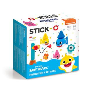 [짐보리플레이앤뮤직][스틱오]핑크퐁아기상어 프렌즈 세트 30PCS