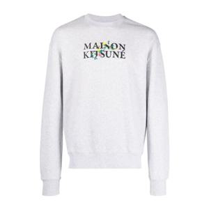 메종키츠네 프린트 맨투맨 LM00308KM0307 H120 LIGHT GREY