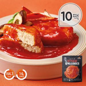 [꼬꼬빌] 심쿵닭가슴살 함박스테이크 멕시칸핫칠리 100g x 10팩