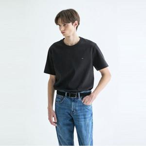 [공식][타미힐피거]럭셔리 인터락 티셔츠(T12E1TPO100MT2BDS)