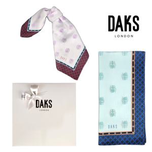 [닥스(손수건)]남여공용 나염 손수건 DKD1414