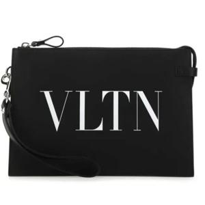[발렌티노(잡화)]VLTN 프린트 스몰 클러치백 (3Y2P0P9LVN/0NI)