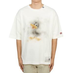 메종미하라야스히로 남성 반팔티셔츠 A13TS641 WHITE