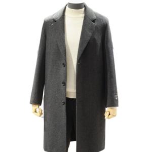 [바쏘]F/W 차콜 울캐시미어 핸드메이드 코트 BSY4CJ11ACH