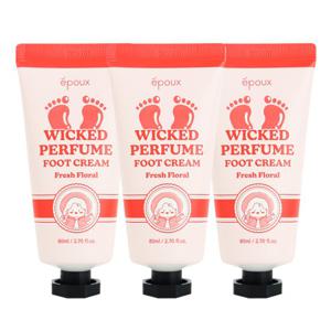 (3개)에뿌 향기마녀 풋크림 프레쉬플로럴 80ml /발크림 시어버터