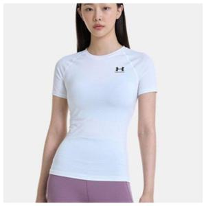 [언더아머]언더아머반팔티 XQ 1365460-100 여성 HeatGear 컴프레
