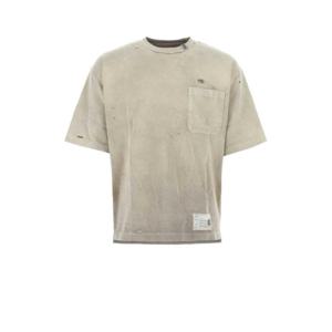 메종 미하라 야스히로 반팔 티셔츠 A12TS611BEIGE DOM