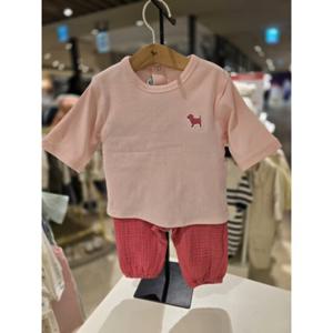 [블루독베이비] 25 SS (핑크)COZY 7부상하세트B 출산 백일 돌 선물 간절기 봄 신상 (4517067218) ch 25년SS