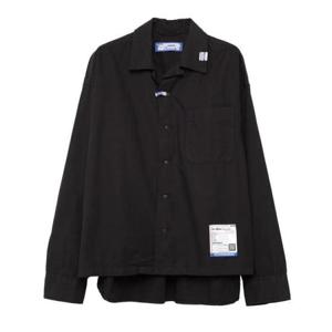 메종 미하라 야스히로 긴팔 셔츠 I12SH011BLACK DOM