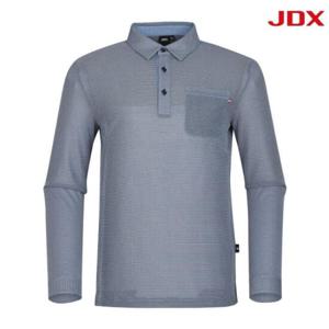 JDX HC08 셔츠형 조직감 긴팔 티셔츠 X2TLV1447 (BL)