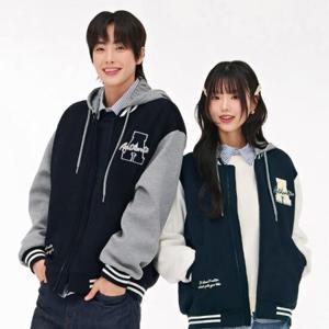 체이스컬트 HC26 후드탈부착 바시티점퍼 EARU4311B0