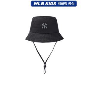 MLB키즈 힙 아웃도어 홑겹 버킷햇 (7AHTR045350BKS)