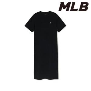 MLB (3FOPB0153-50BKS) 여성 베이직 기능성 라운드 롱 원피스