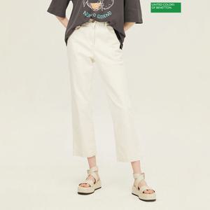 [베네통] 밴딩 일자핏 데님 팬츠 BADPA8531