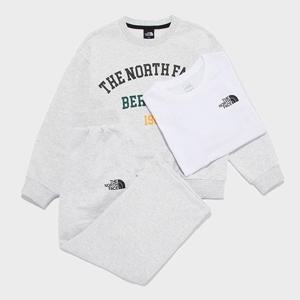 [노스페이스] 키즈 스쿨데이 3PCS 세트 NM5MR03T_HGY
