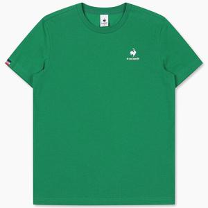 [르꼬끄 스포르티브]르꼬끄 공용 에센셜 베이직 반팔 티셔츠 그린 QP123LRS12