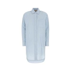 마이클 바이 마이클코어스 여성 연하늘 Chambray 자수 미니 드레스 MS5830CH8C CHAMBRAY