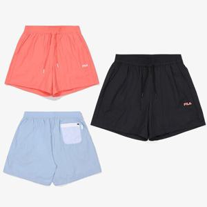 [휠라] 여성 포켓 경량 우븐 4부 반바지 FS2TRF2253F