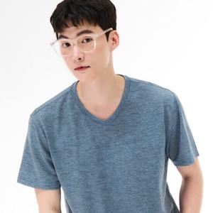 [체이스컬트]남성 쿨 라이트 브이넥 반팔 티셔츠 ECZK5808E0N_ys
