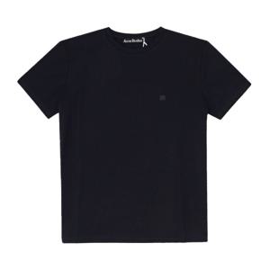 아크네스튜디오 CL0309 NAVY BLUE (885) 페이스 로고 패치 공용 반팔티
