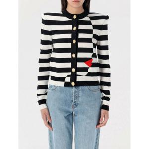 [BALMAIN] 여성 가디건 스웨터 EF0KL133KI32 EJR 블랙 /6