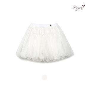 [페리미츠]하트망사 벌룬 스커트 (P2522S621_35)