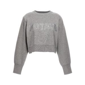 ROTATE BIRGER CHRISTENSEN & 39 펌 니트 크롭& 39  스웨터 11115215224201