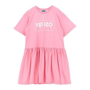 KENZO KIDS Logo dress K61021ROSA