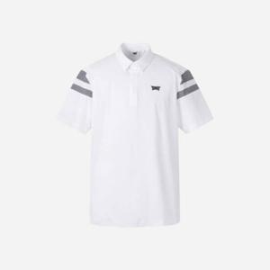 PXG골프긴팔 JQJ PIMPM2234-01 남성 여름 카라 블록 타공 카라 티셔츠