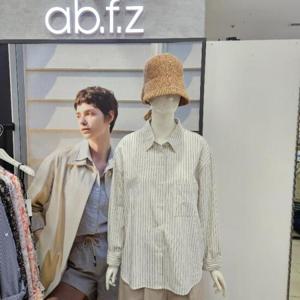 Ab.f.z DP01 스트라이프루즈핏베이직셔츠 AFZ5HB39