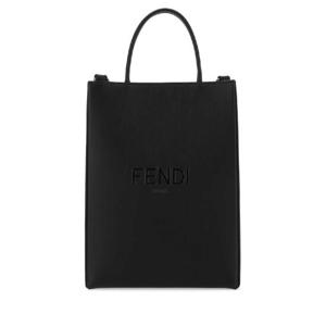 FENDI 블랙 가죽 스몰 핸드백 7VA512AFB3 F1Z35