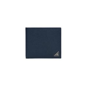 프라다 사피아노 레더 지갑 발틱 블루 2MO513-QHH-F0216