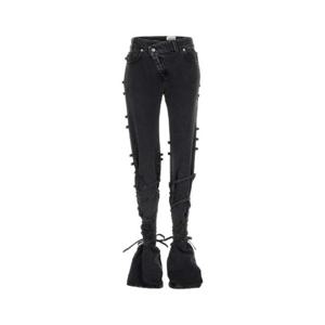 ALEXANDER MCQUEEN Black denim jeans 804375QMACX 1307