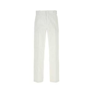 DICKIES 화이트 폴리에스터 혼방 팬츠 DK0A4XK6 WHX1