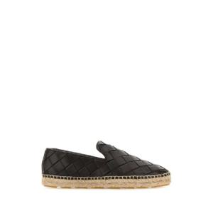 BOTTEGA VENETA 초콜릿 가죽 잭 에스파드리유 775340V2ED1 2113