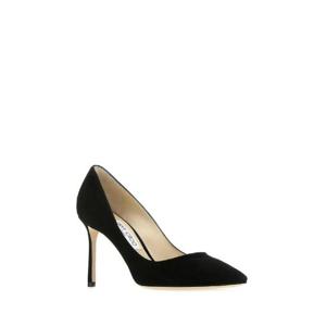 JIMMY CHOO 블랙 스웨이드 로미 85 펌프스 ROMY85SUE BLACK