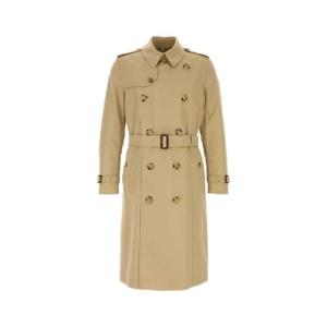BURBERRY Beige cotton Heritage Kensington trench coat 8079385 A1366